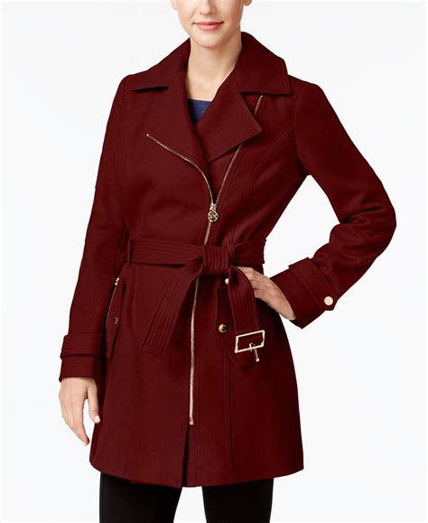 macy's black friday michael kors walker coat|MICHAEL Michael Kors Women's Single.